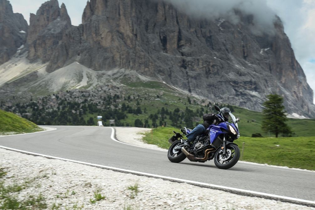 Yamaha Tracer 700 w swoim "środowisku idealnym"...