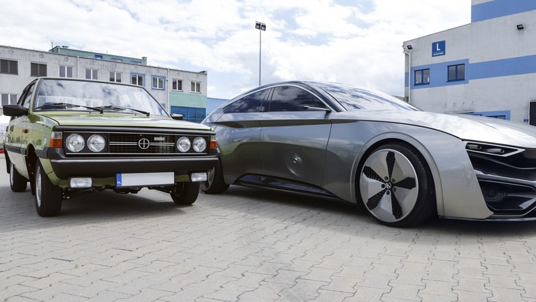 Pojazd koncepcyjny inspirowany Polonezem - dzieło FSO Syrena z Kutna