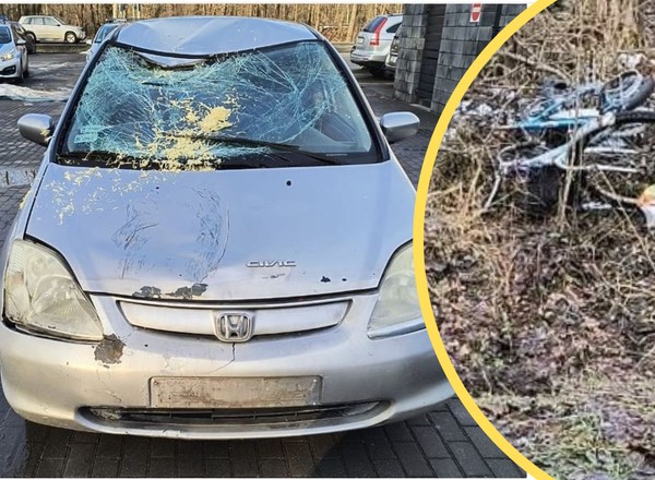 Śmiertelnie potrącili rowerzystkę i uciekli. Zdradził ich samochód