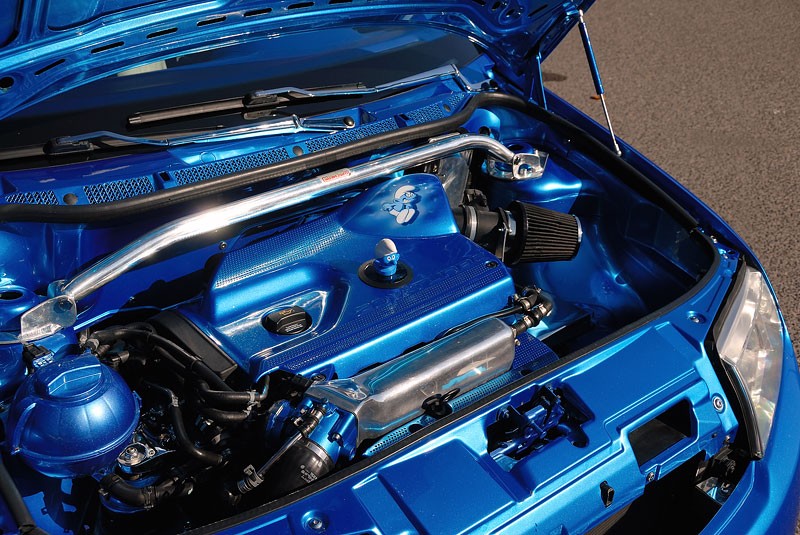 Garaż tunera: Škoda Fabia 1,8 Turbo – smerfny hatchback