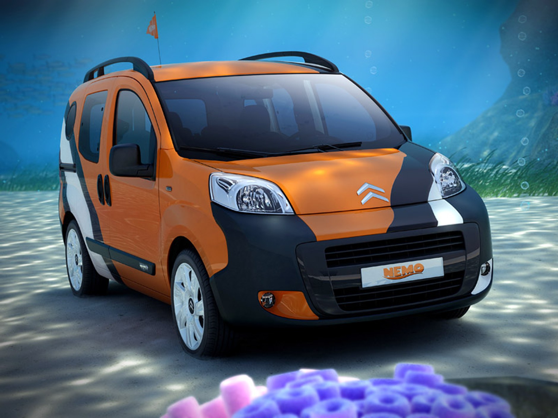 Bolonia Motor Show 2007: Citroen Nemo Concetto - zwinna miejska rybka