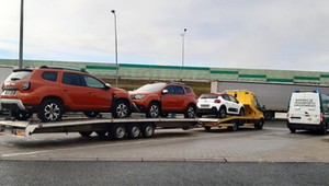 Tym razem nie chodziło o długość zestawu pojazdów. Wpadł, bo miał najnowszy tachograf