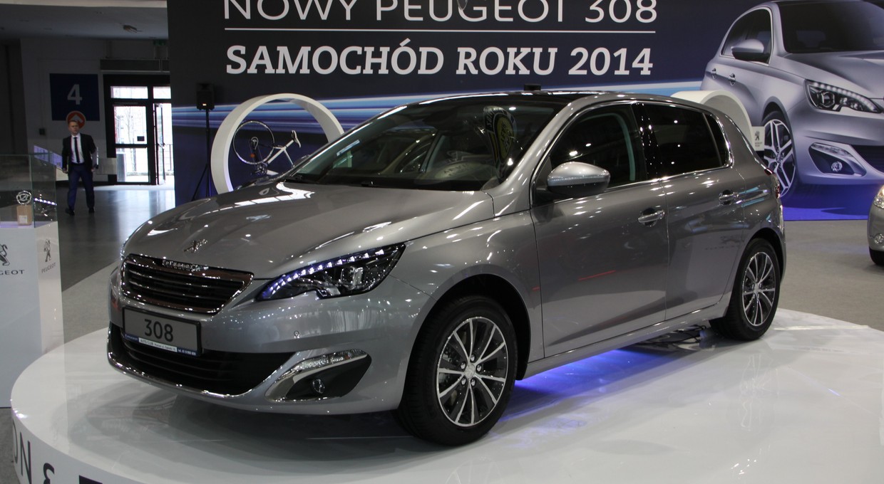 Pegeot 308 - mistrzowski kompakt (Motor Show 2014)