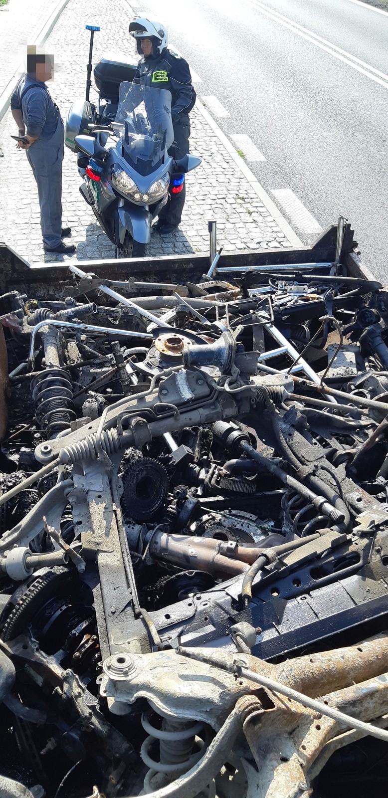 Złom na polskich drogach