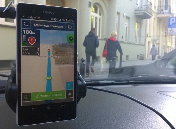 Bezpłatna nawigacja w telefonie: Panorama Firm