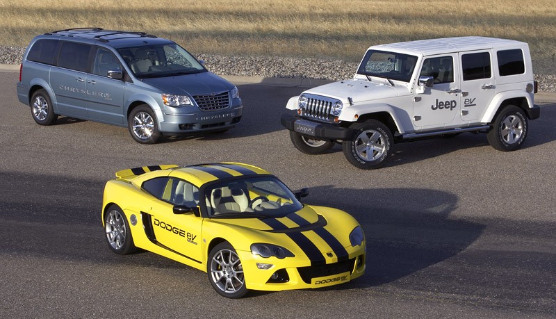 Dodge EV, Jeep Wrangler EV i Chrysler EV – czysta amerykańska przyszłość
