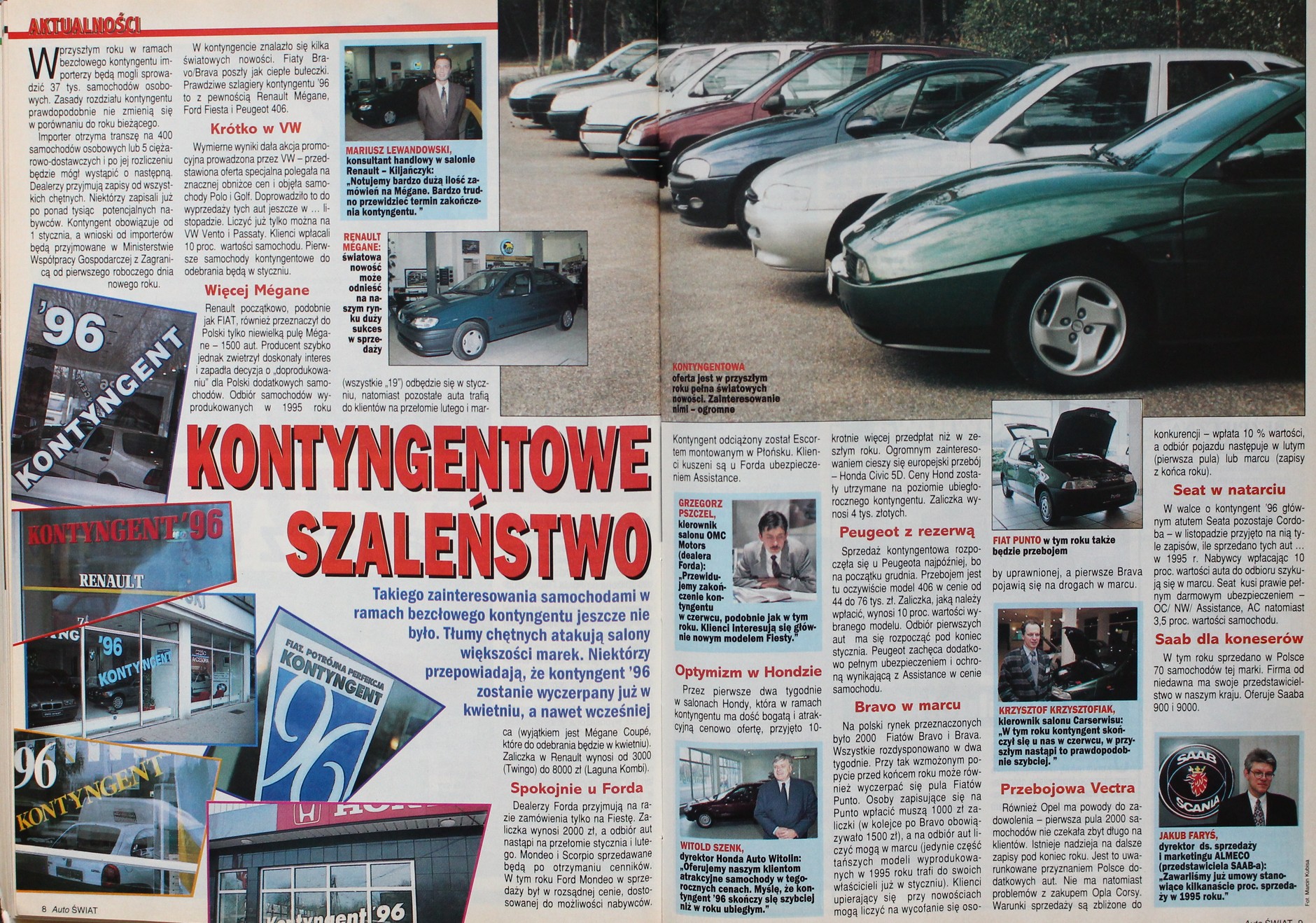 Auta z kontyngentu bezcłowego