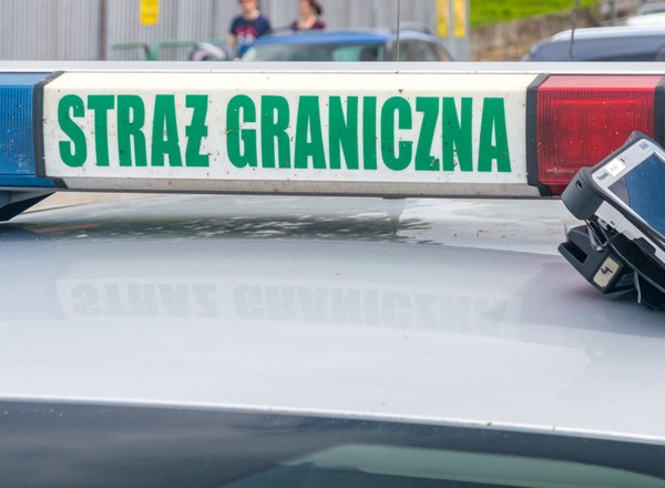 Straż Graniczna musiała uruchomić blokadę przejścia, by go zatrzymać