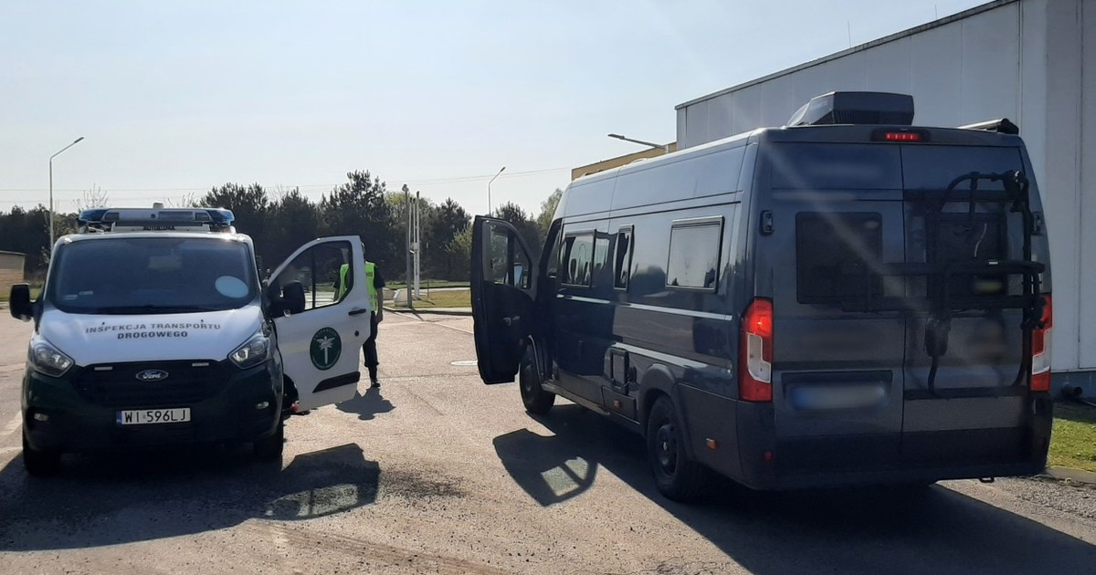 kradziony kamper ITD 