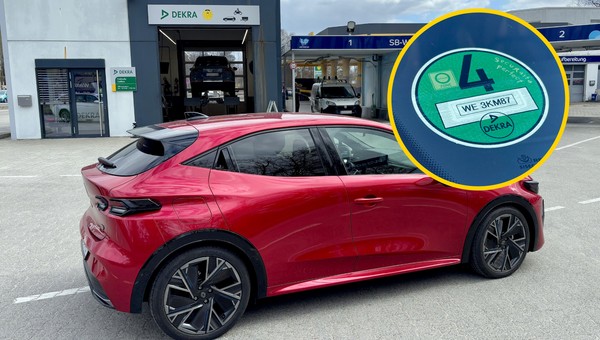 Niemiecka naklejka Umweltzone