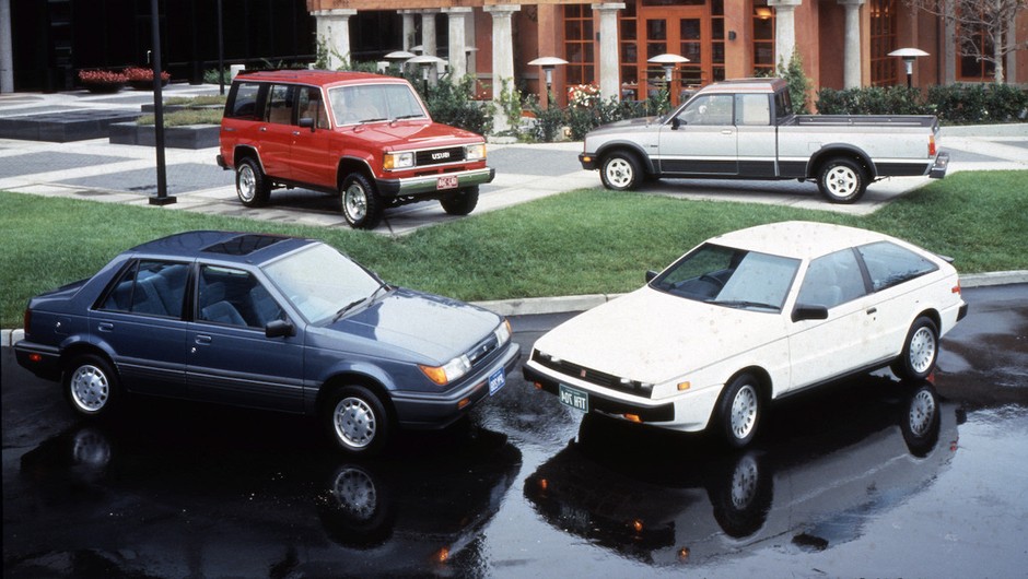 Gama Isuzu 1987 rok