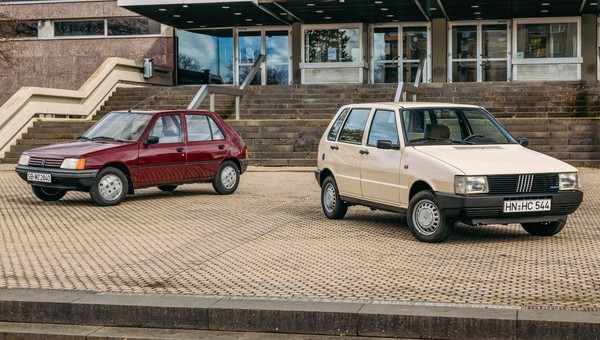 Fiat Uno kontra Peugeot 205 - te modele uratowały marki przed kłopotami
