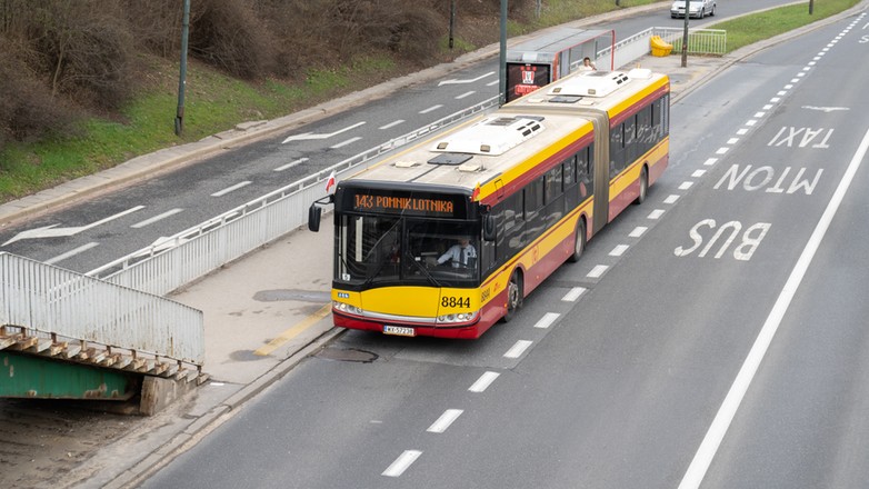 Plac na Rozdrożu - przystanek autobusowy Zdjęcie ilustracyjne