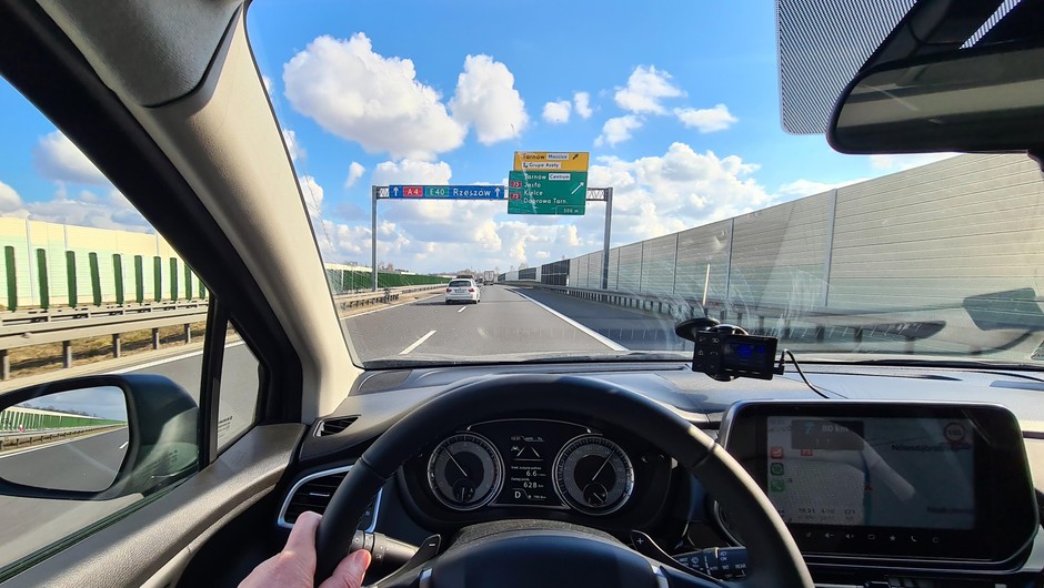 Autostrada A4 okolice Tarnowa