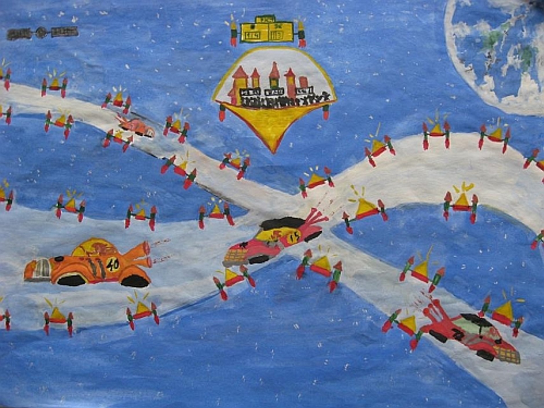 Samochody przyszłości według dzieci