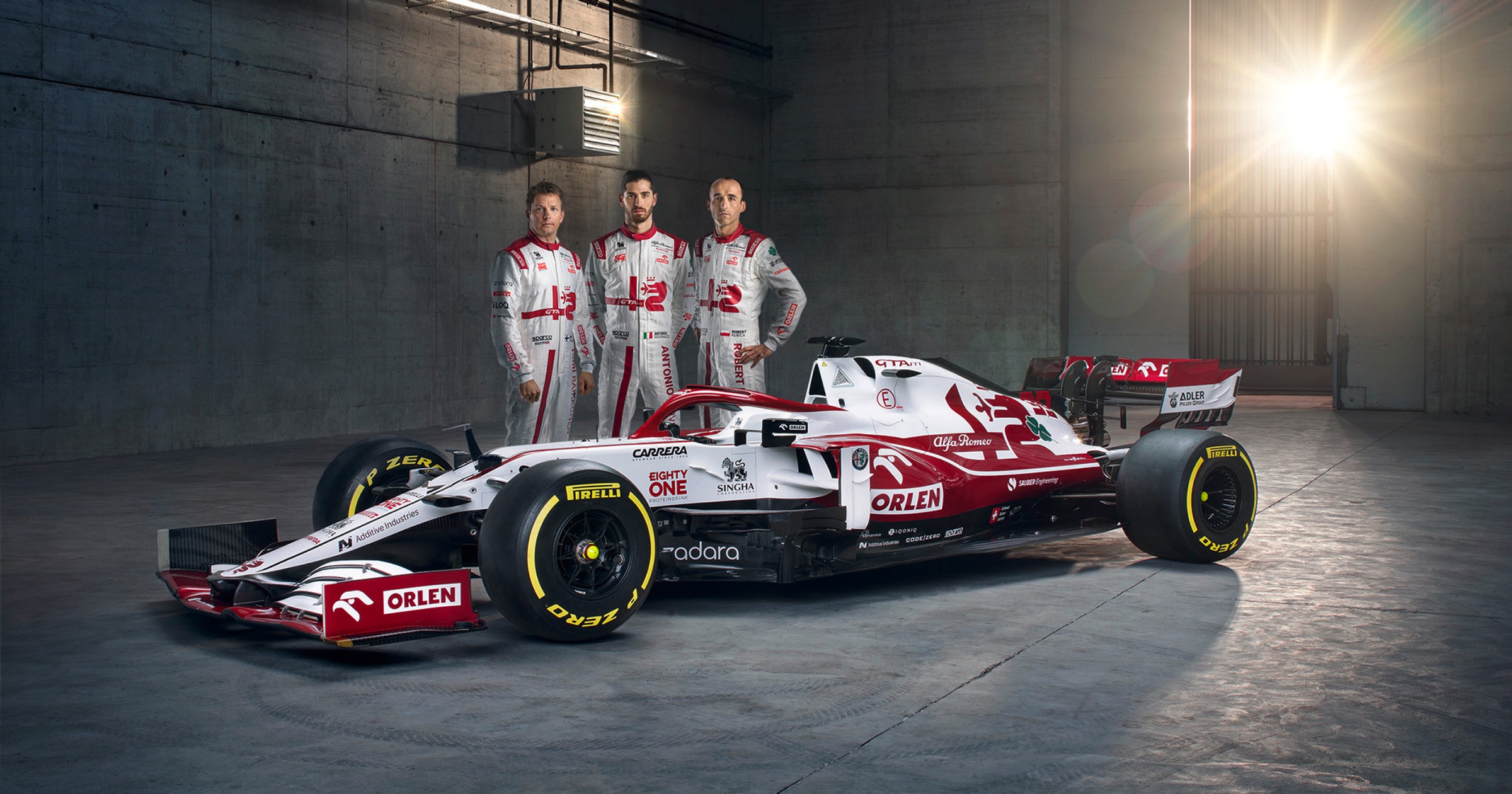 Alfa Romeo Racing ORLEN – nowy bolid C41