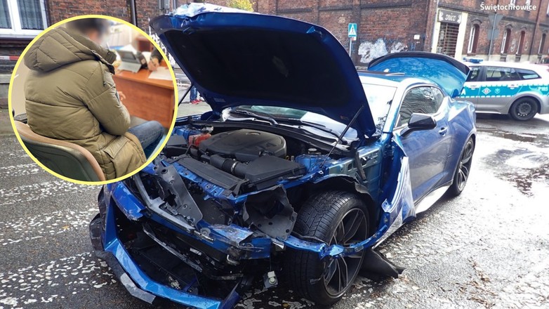 Pijany 26-latek wjechał wypożyczonym samochodem w karetkę