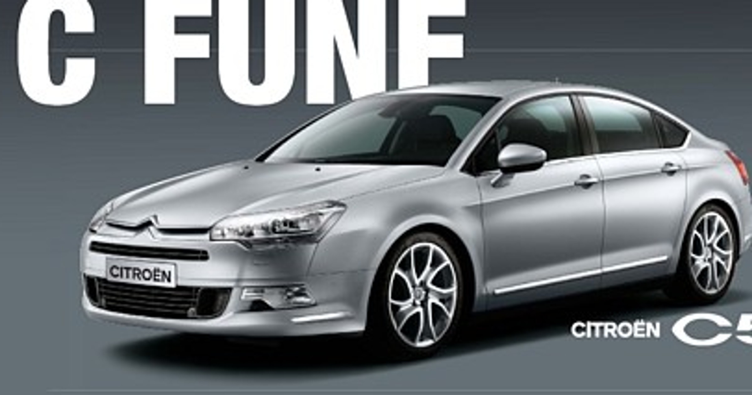 C Funf - czyli nowy Citroen C5 w reklamie