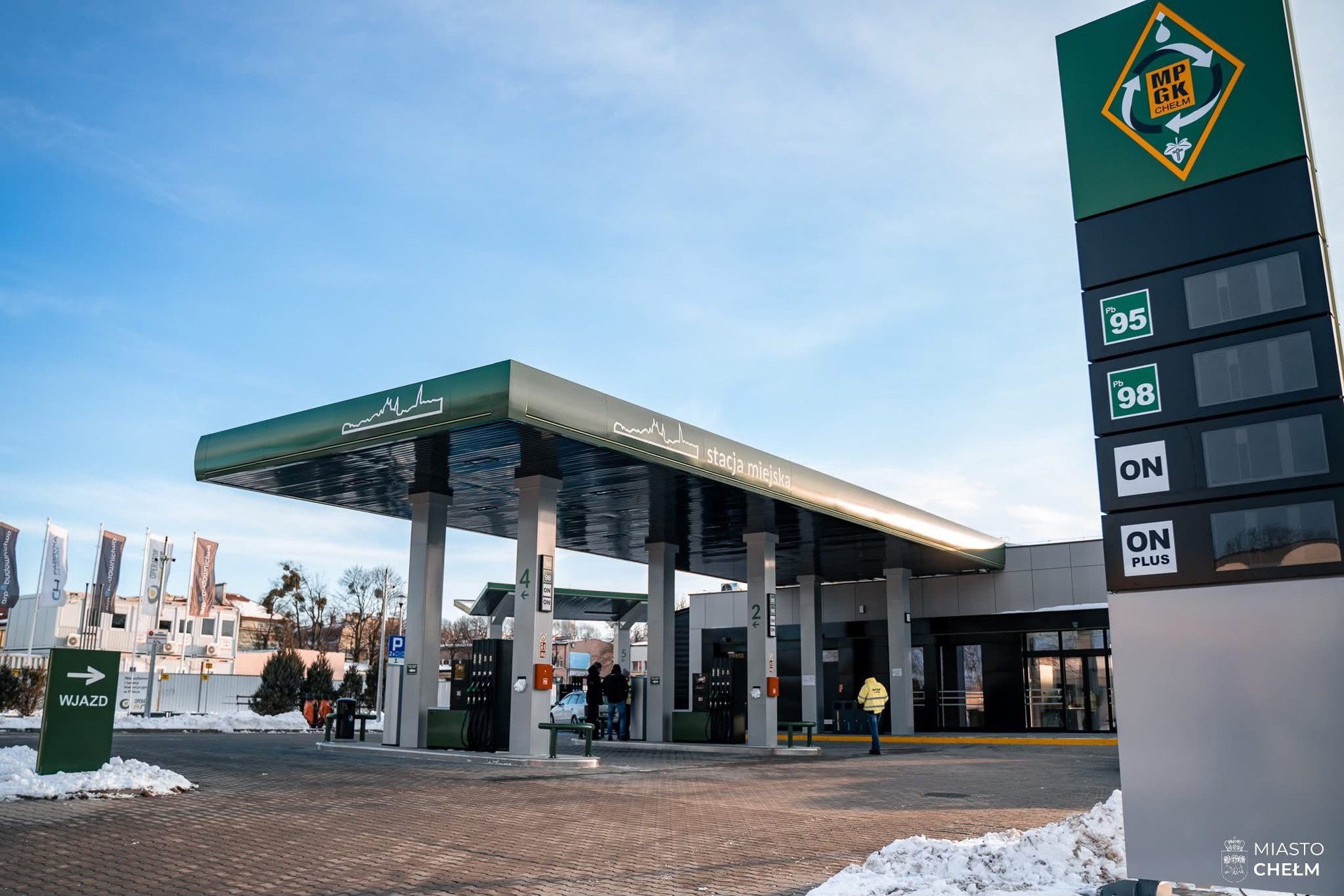 Miejska stacja paliw w Chełmie