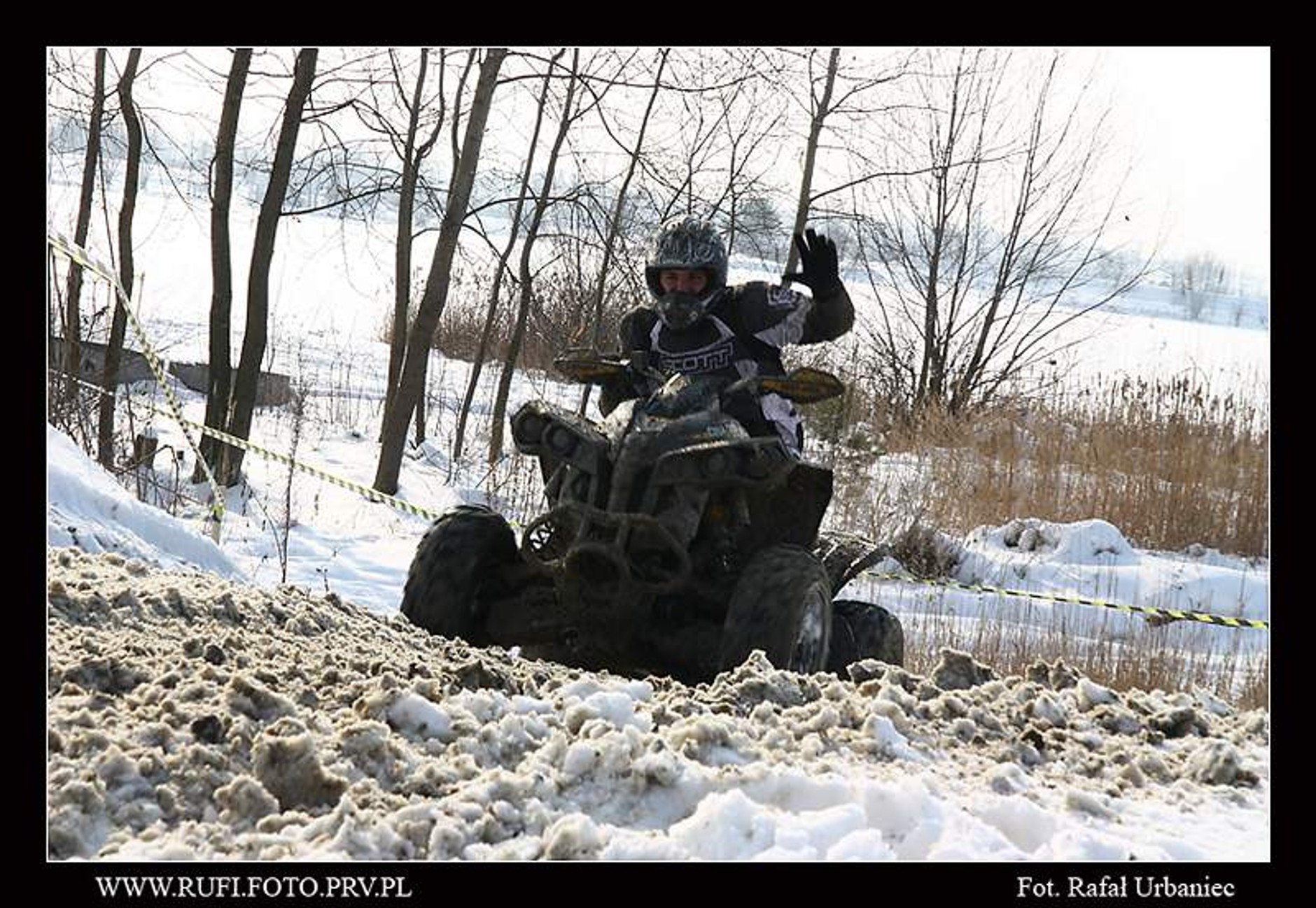 III Zimowa Integracja 4x4 Kryspinów 2009 - motocykle i quady (fotogaleria 1.)