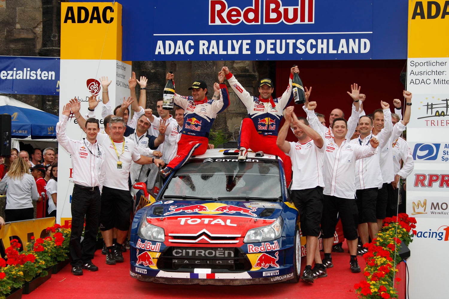 Rajd Niemiec 2010: ósme z rzędu zwycięstwo Loeba i Eleny (wyniki, galeria Rallyworld©Willy Weyens)