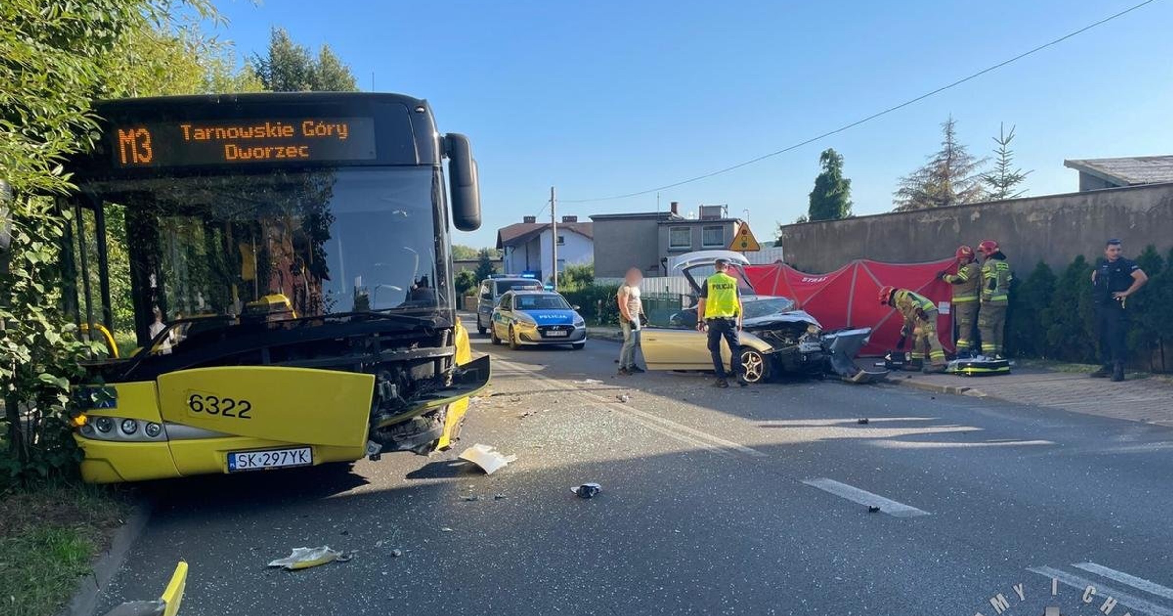 Zderzył się z autobusem. Odpowie przed sądem