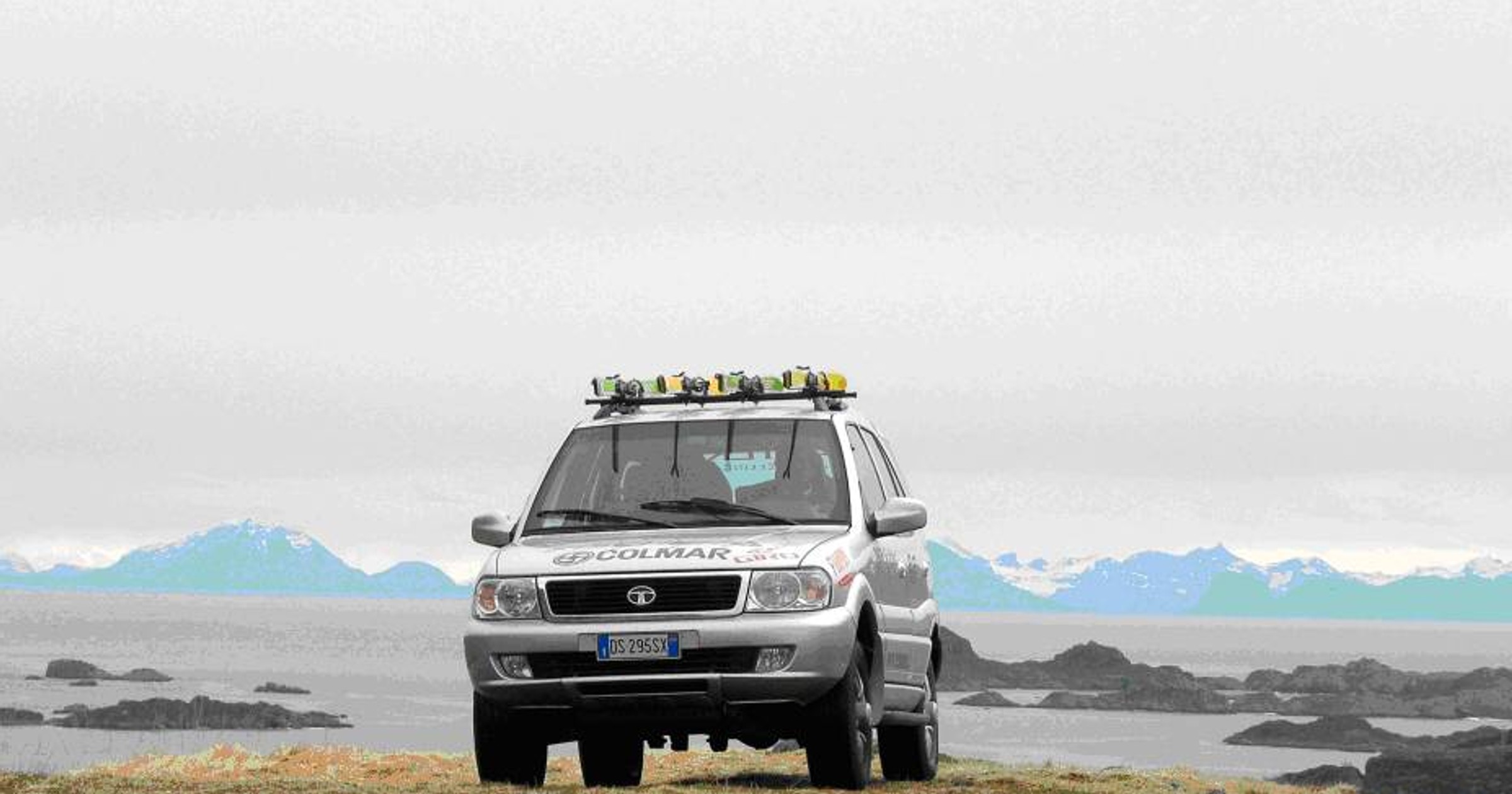 Tatą Safari z Włoch do Norwegii