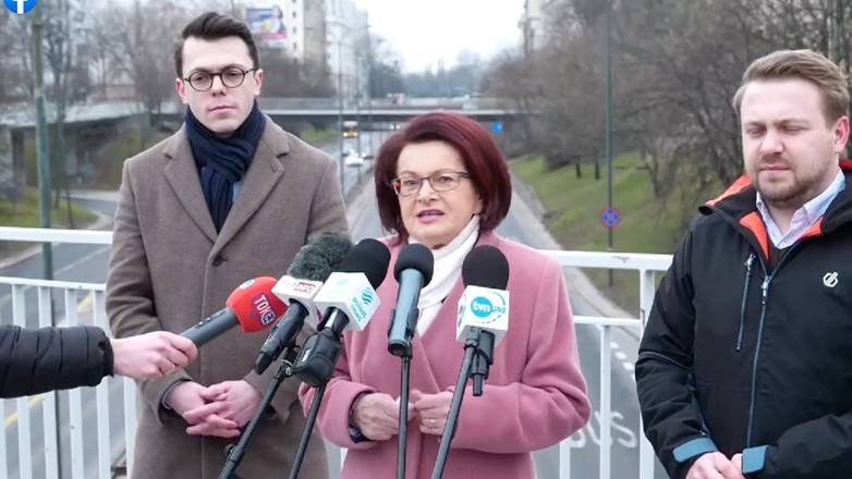 Posłanka Maria Kurowska o autach elektrycznych