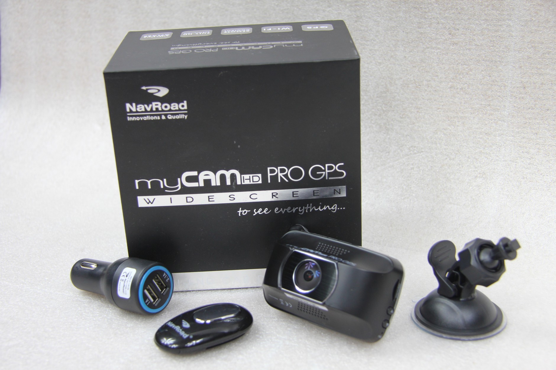 NavRoad myCAM HD Pro GPS z akcesoriami