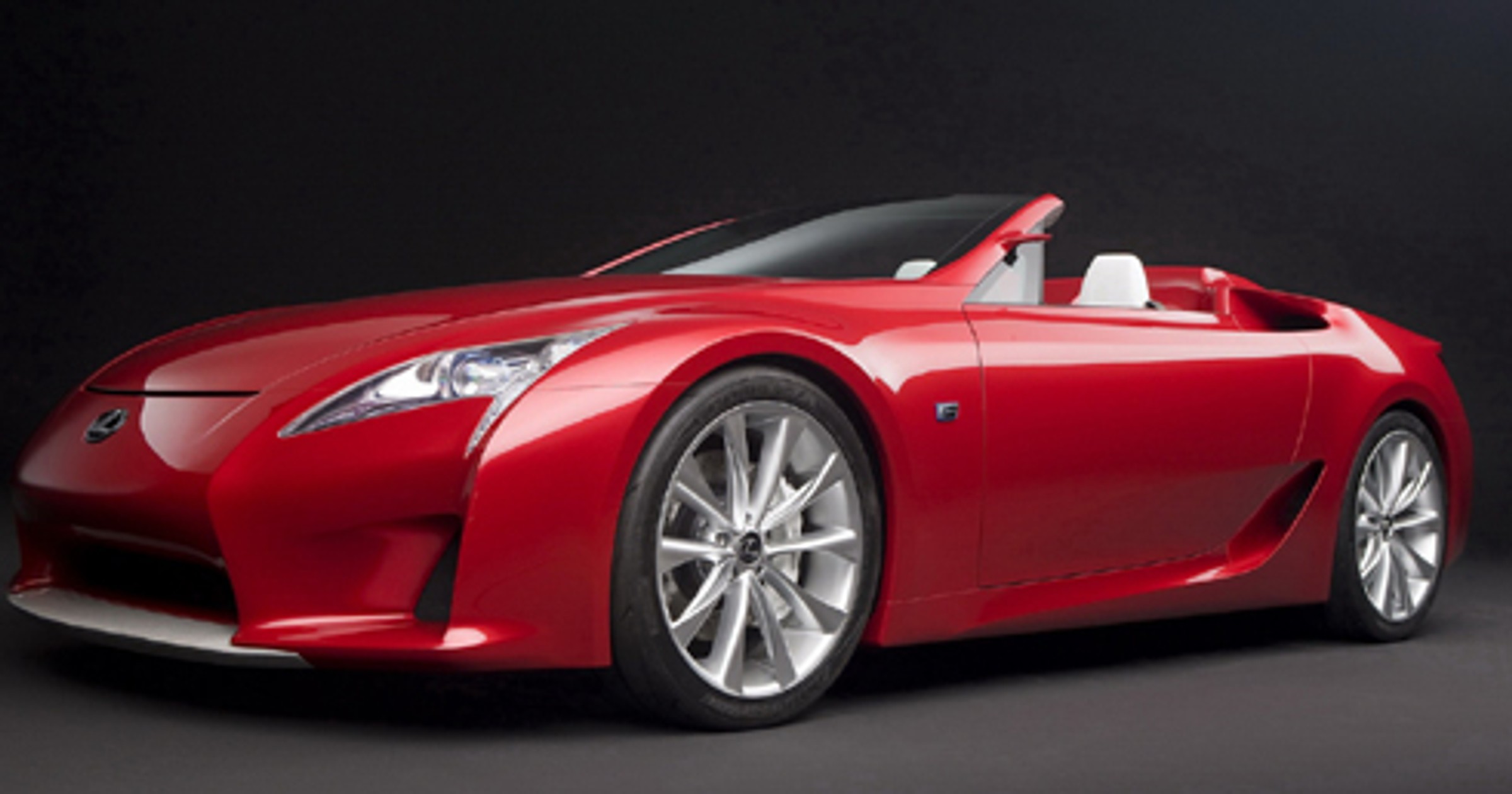 500 koni pod maską - Lexus LF-A Roadster