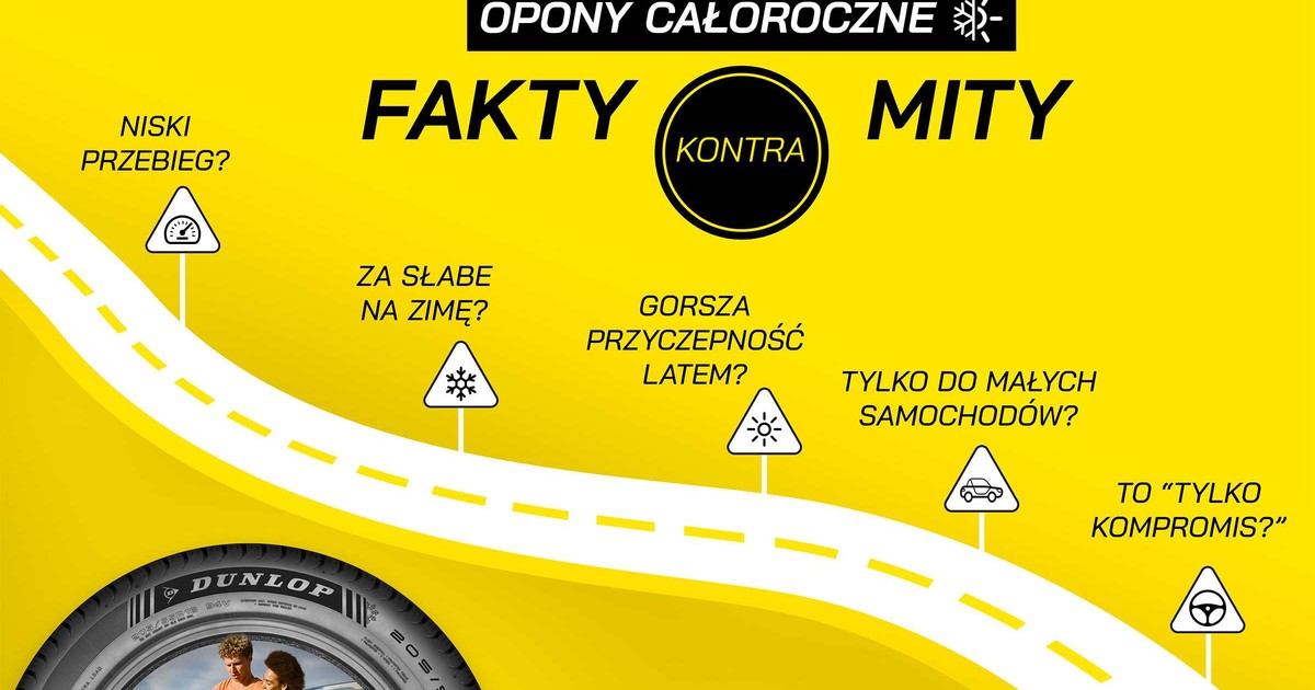 Opony całoroczne fakty kontra mity