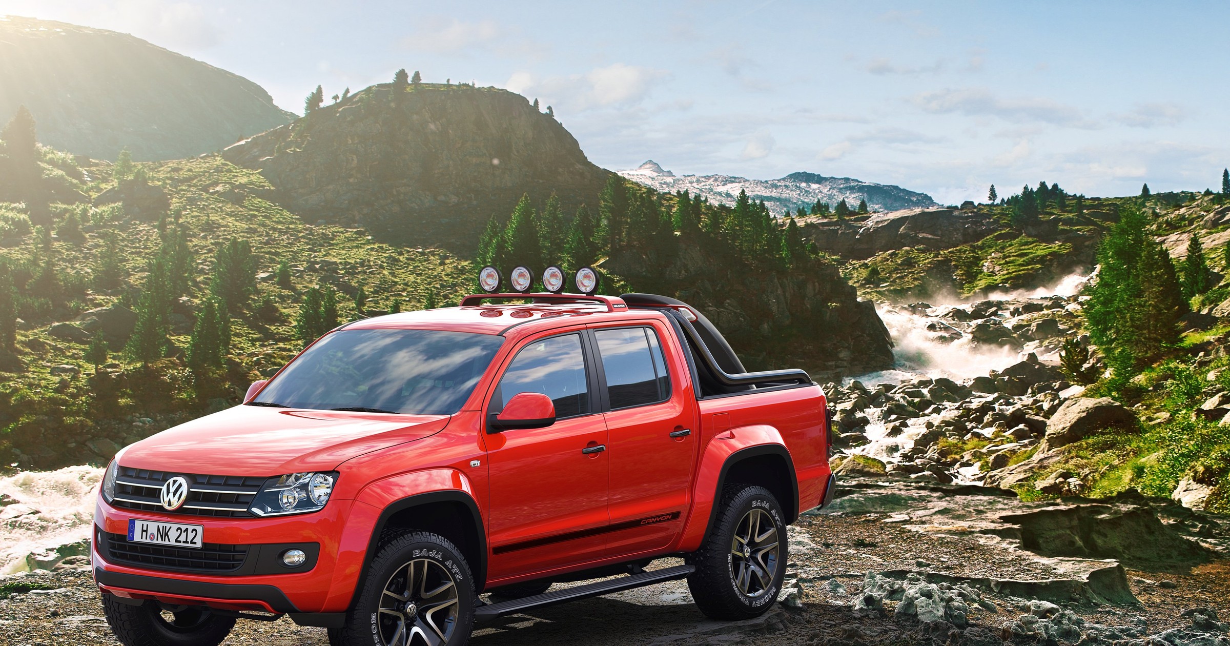Volkswagen Amarok dla kajakarzy