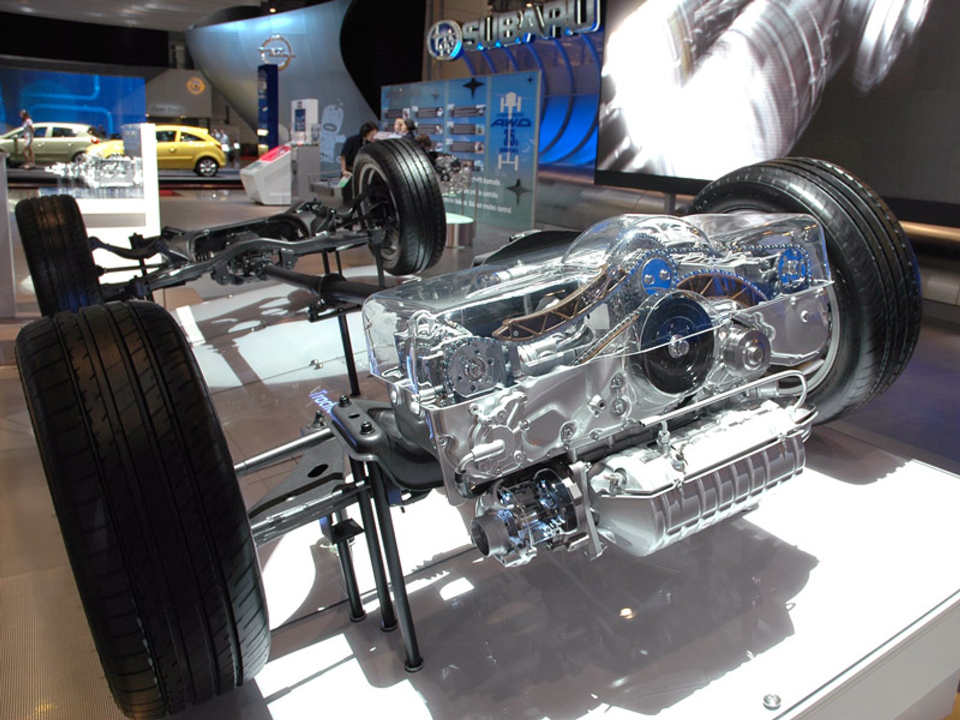 IAA Frankfurt 2007: Subaru Boxer Turbo Diesel – pierwsze informacje o osiągach