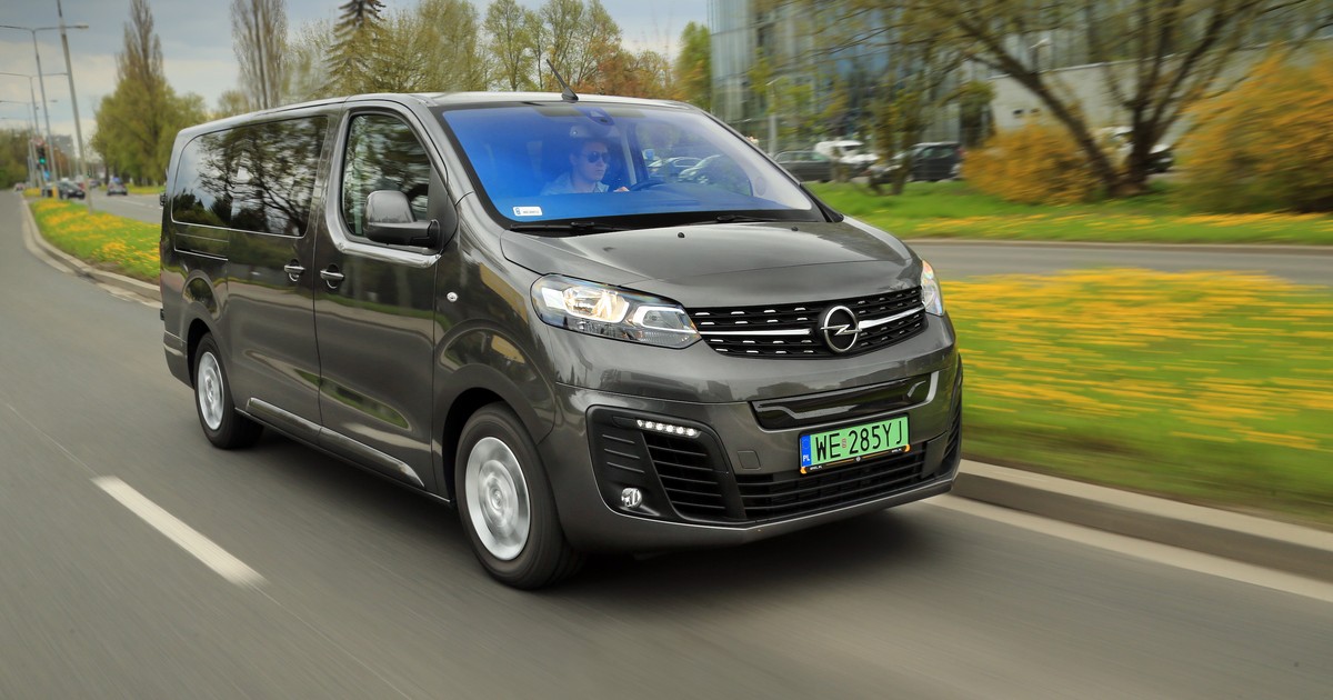 Opel Zafira-e Life – 2021 rok