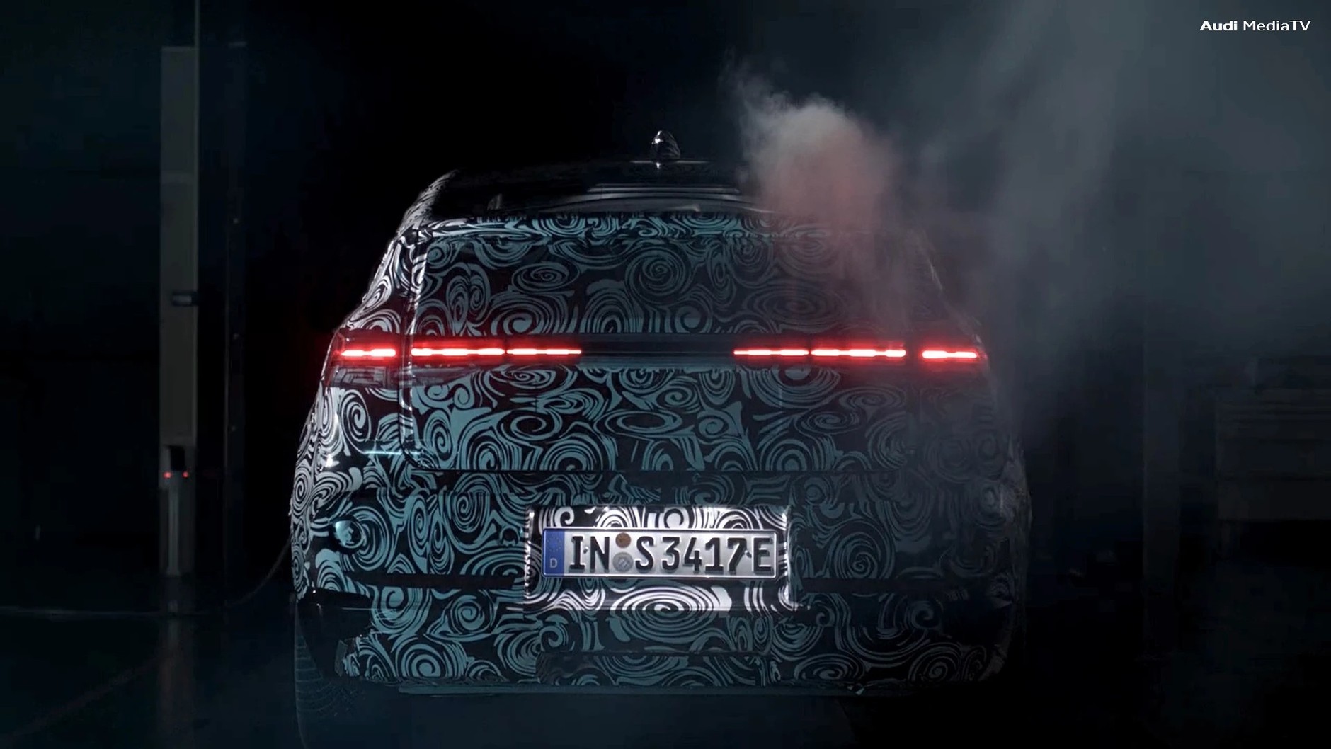 Tył nowego Audi A2 e-tron