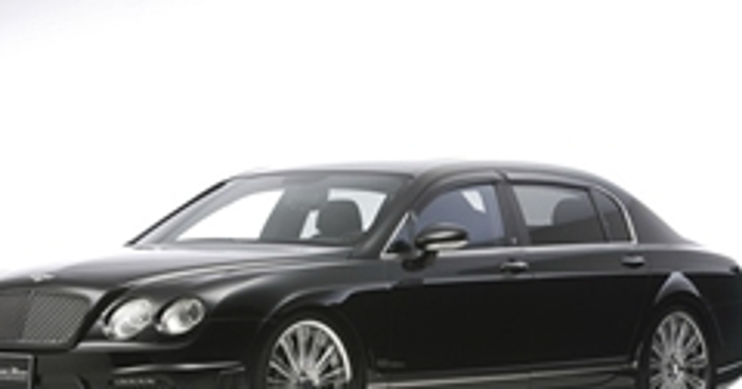 Bentley Continental Flying Spur czarny bizon