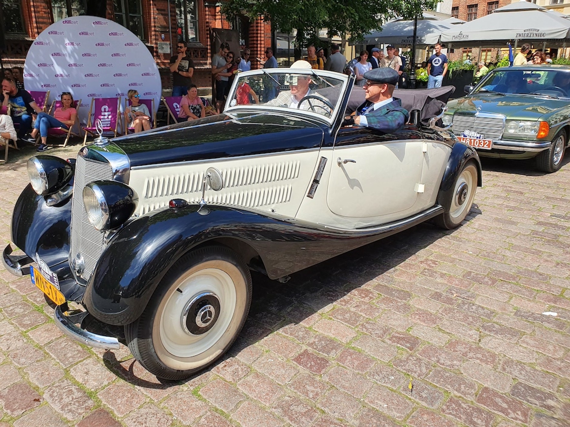 Zlot Mercedesów w Toruniu