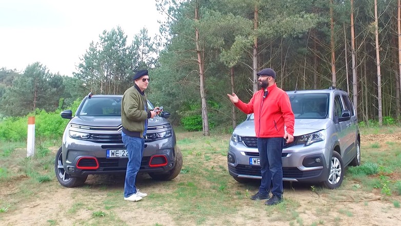 Auta bez ściemy - Citroen C5 Aircross kontra Peugeot Rifter
