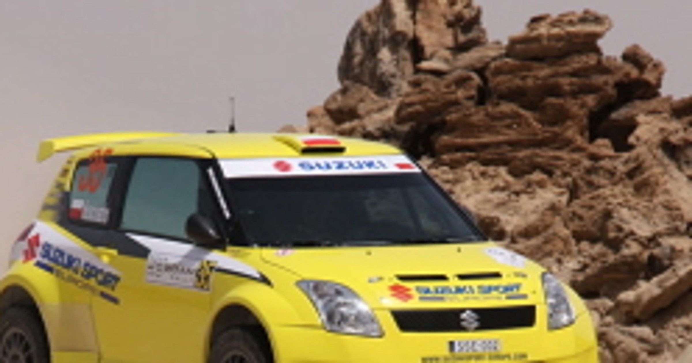 Rajd Jordanii 2008: Suzuki - debiutanckie punkty Floriana Niegela