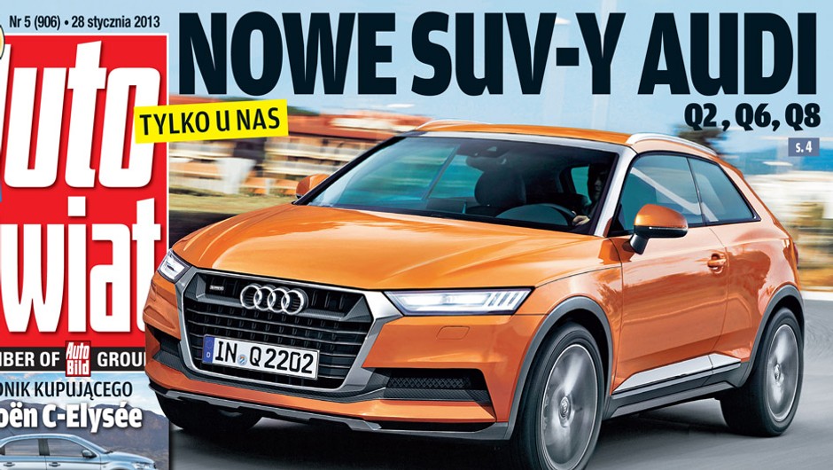 Audi Q2, Q5 i Q8: egzotyczne mieszanki Audi