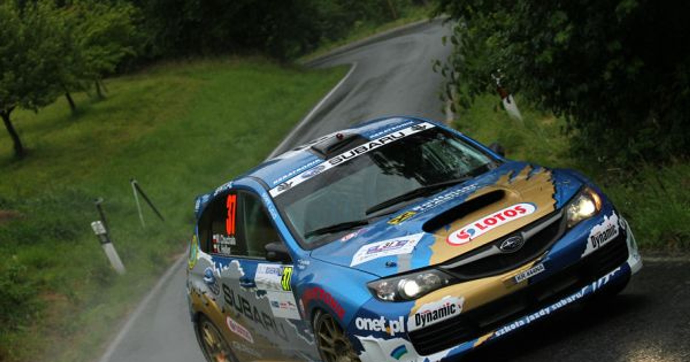 Lotos-Subaru Poland Rally Team w Rajdzie Bohemia