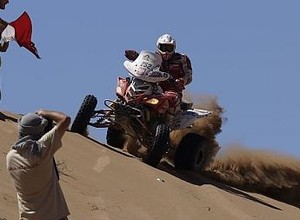 Dakar 2010: Sonik jechał bez podnóżka