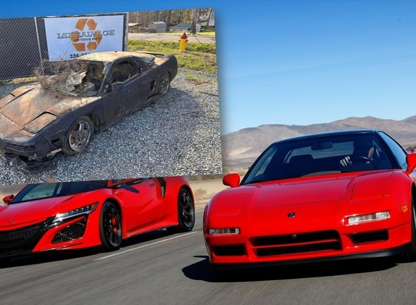 Znaleźli skradzioną Acurę NSX na dnie rzeki. Auto wyciągnięto po 20 latach i pojawił się kupiec