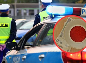 Kierowca BMW wrzucił pieniądze do radiowozu. "Macie tu na dobry obiad — śpieszę się do kościoła"