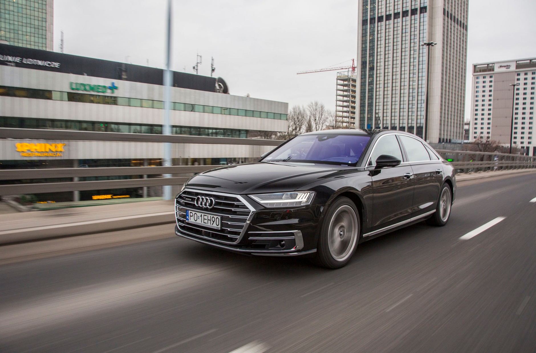 Audi A8 L 55 TFSI quattro - dotyk luksusu