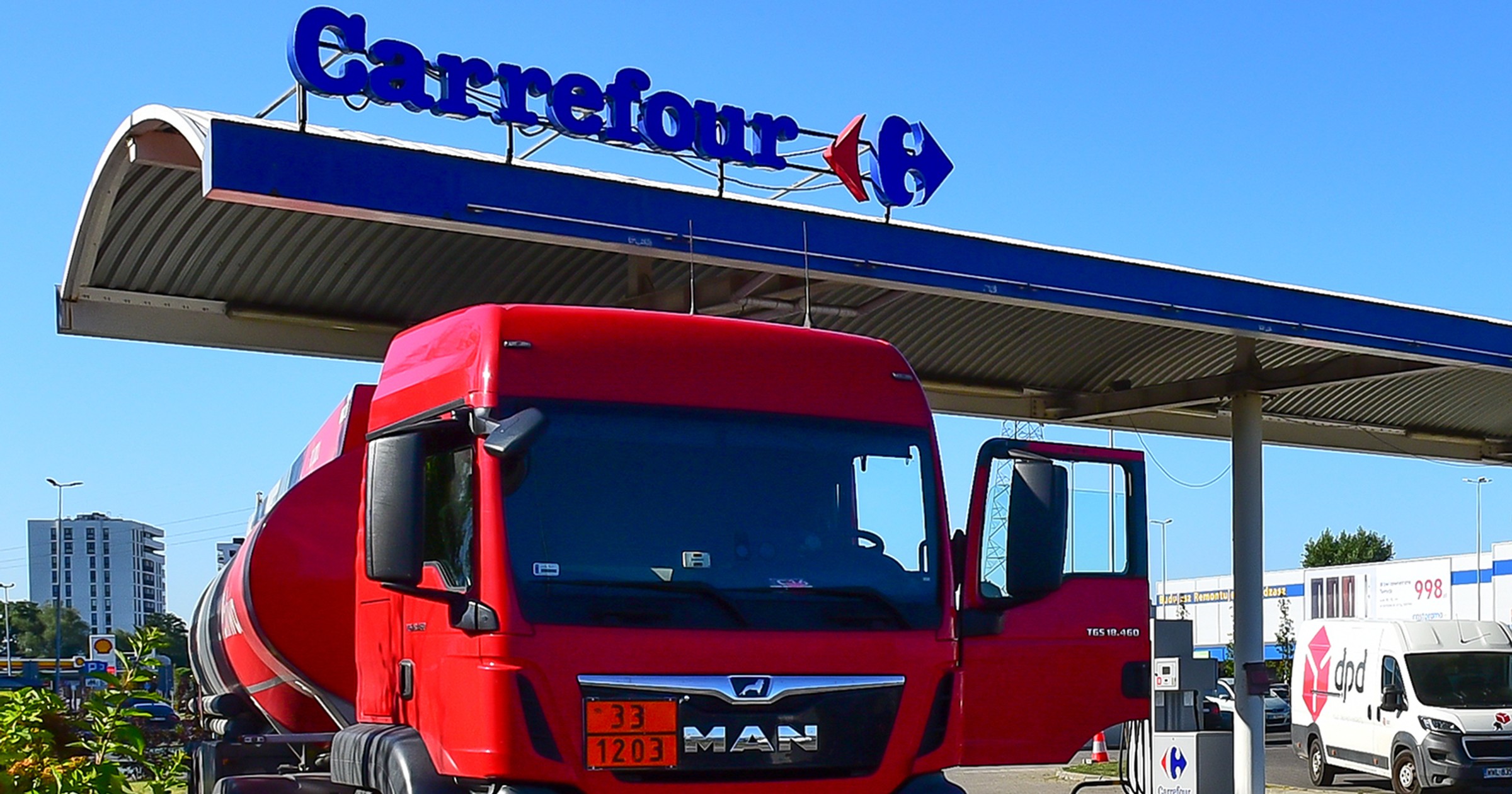 Stacja paliw Carrefour