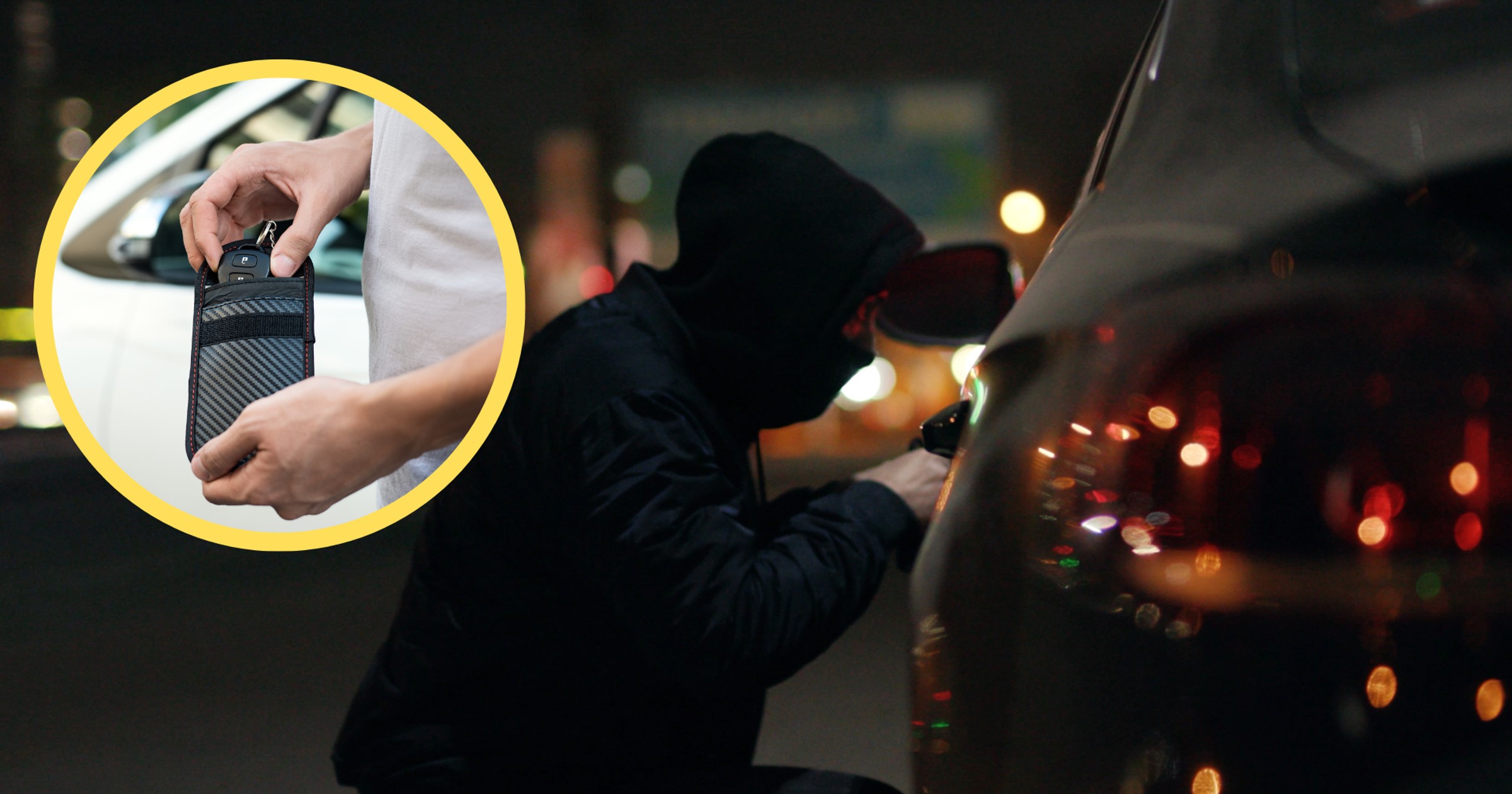 Specjalny pokrowiec na kluczyki może ochronić przed kradzieżą samochodu "na walizkę"