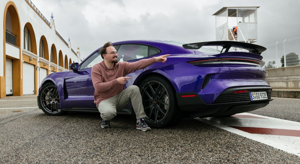 Pierwsza jazda za kierownicą Porsche Taycan Turbo GT