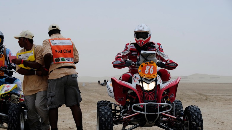 Abu Dhabi Desert Challenge 2010: Rafał Sonik 4 w kategorii quadów w pierwszej rundzie Mistrzostw Świata
