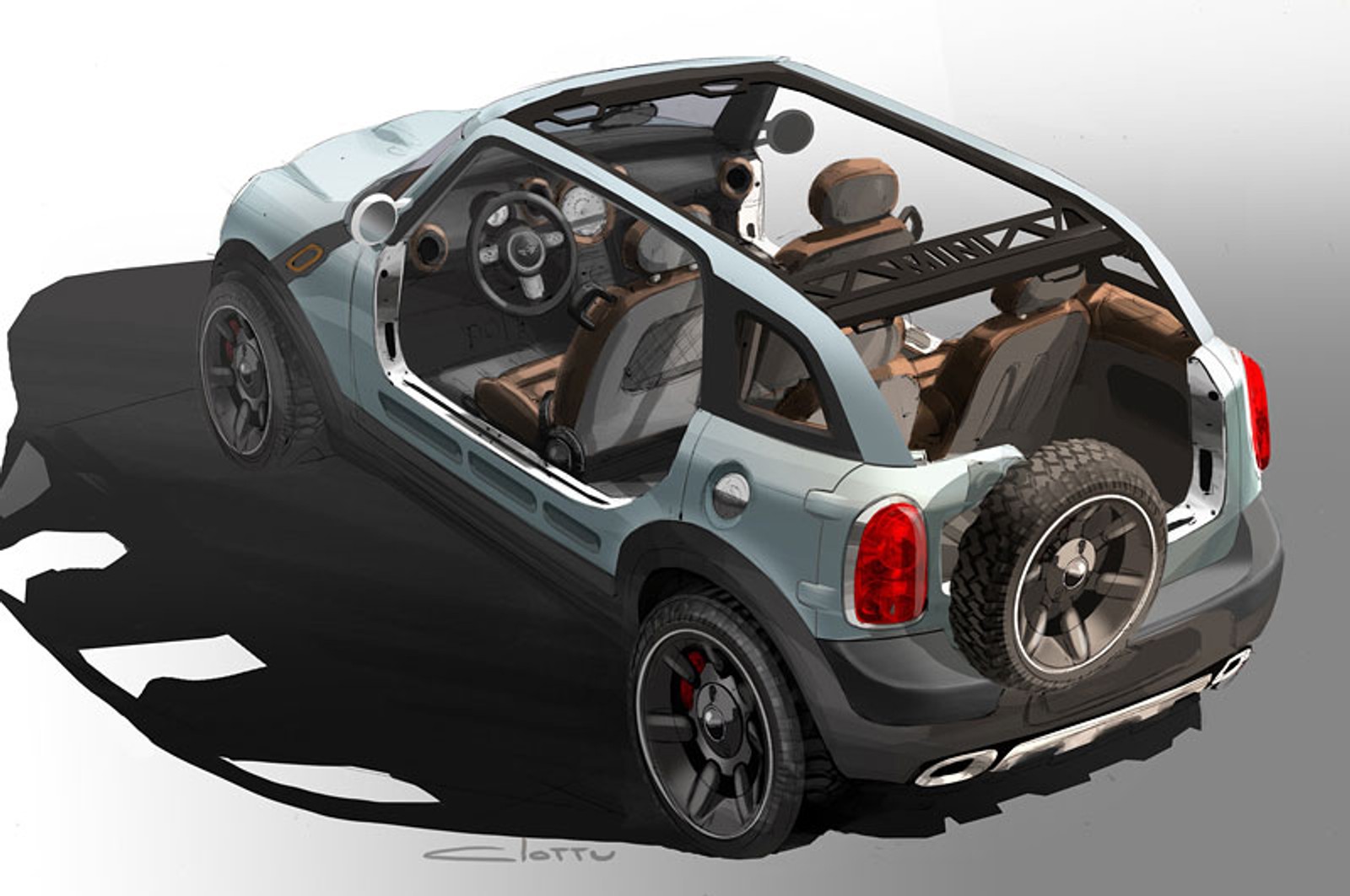 Detroit 2010: premiera Mini Beachcomber Concept